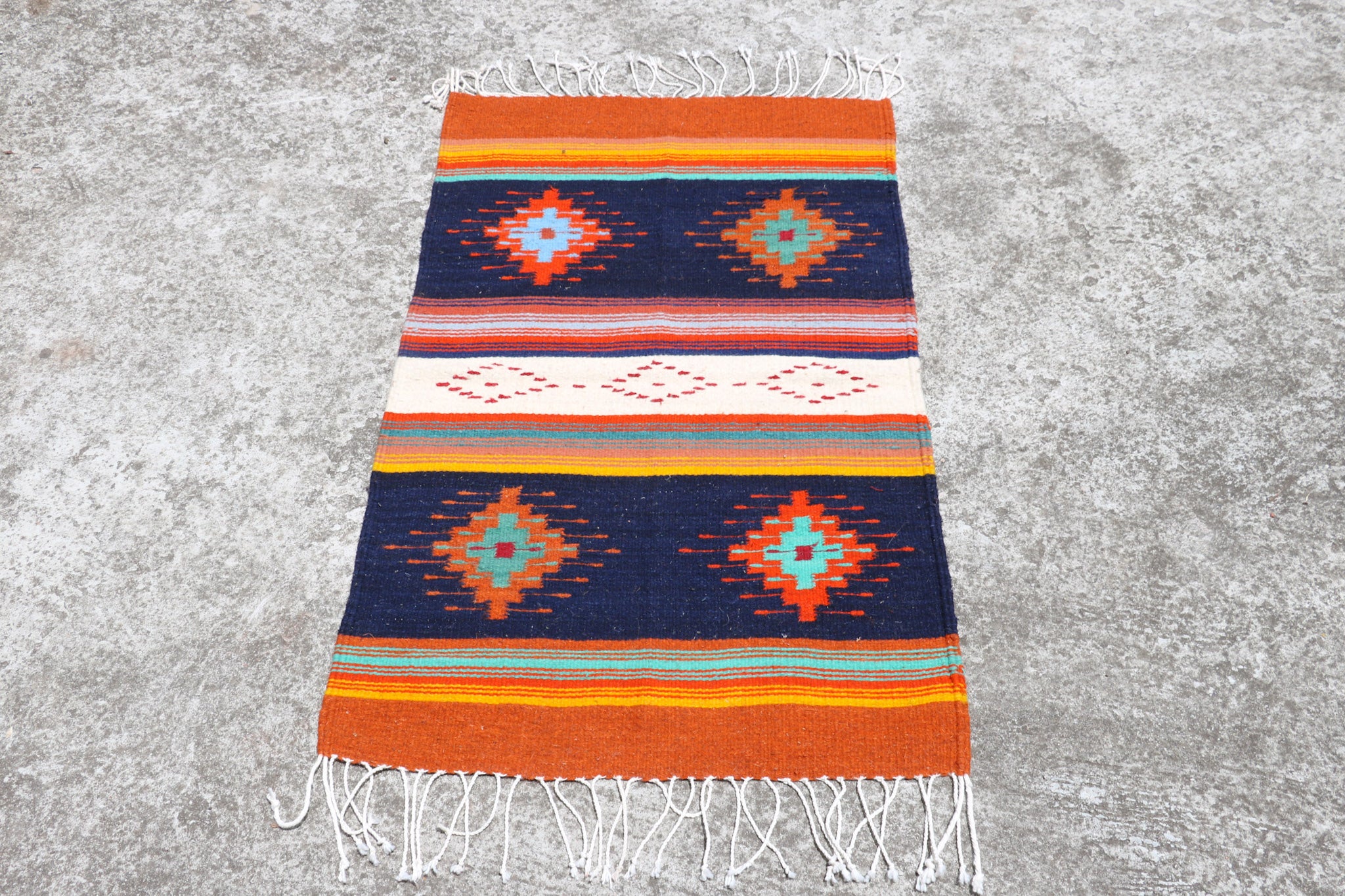 Zapotec Oaxacan Wool Rug