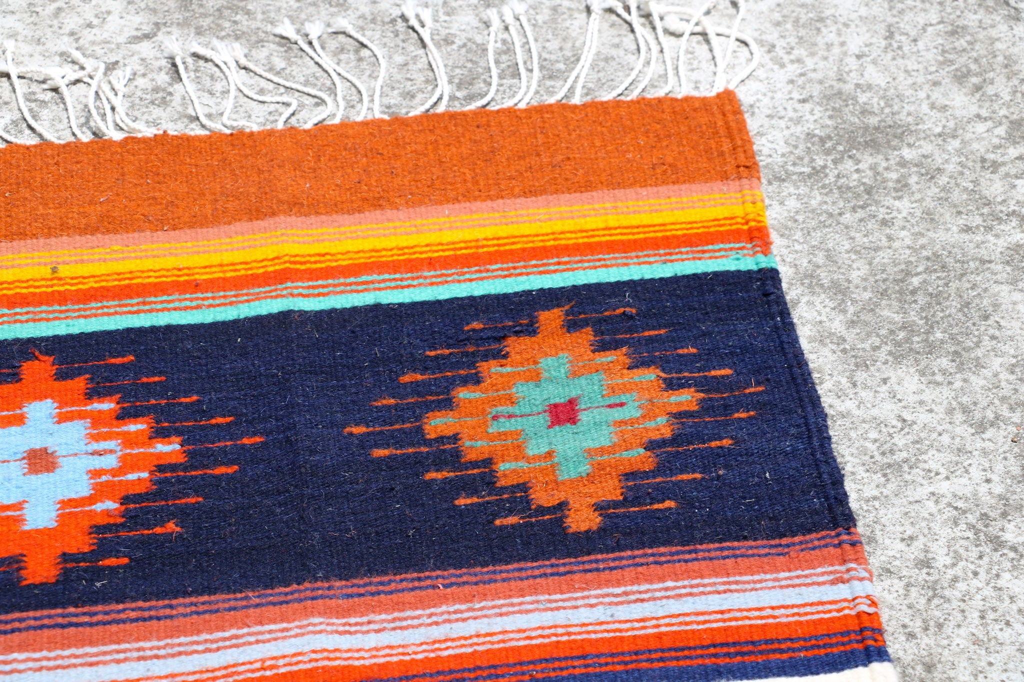 Zapotec Oaxacan Wool Rug