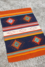 Alfombra de lana zapoteca oaxaqueña