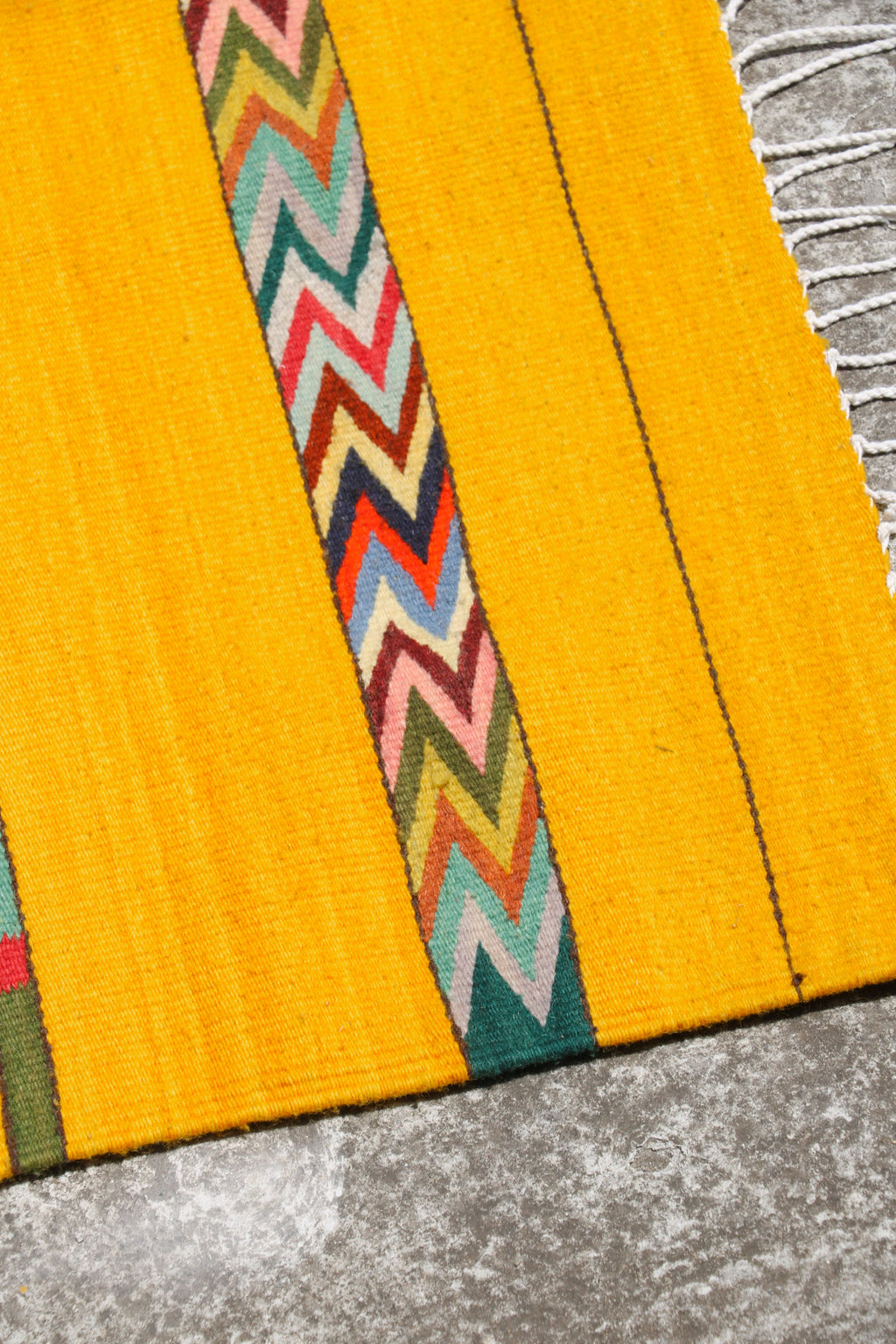 Alfombra de lana oaxaqueña