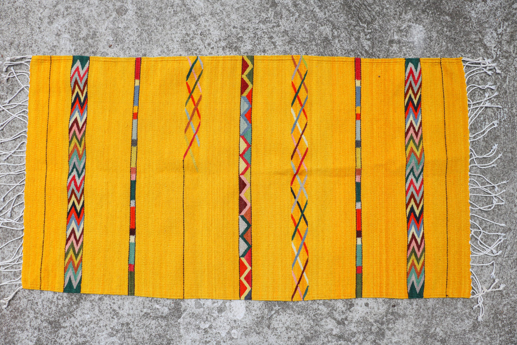 Alfombra de lana oaxaqueña