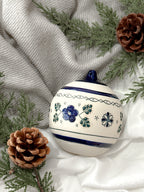 Adorno Navideño Azul "Casa de la Abuela"