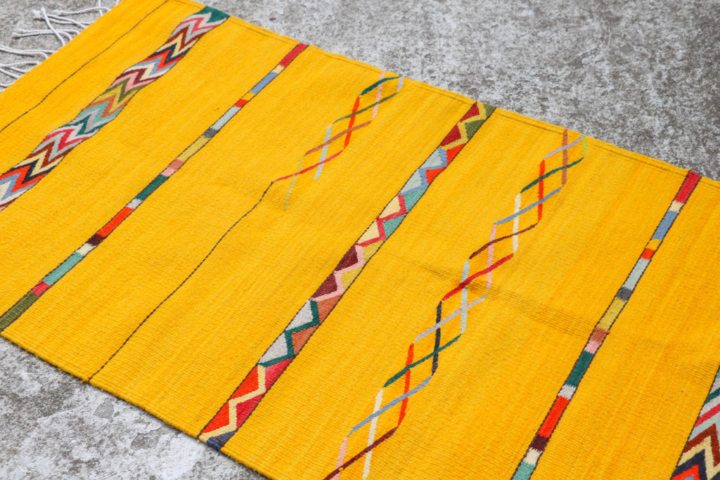 Alfombra de lana oaxaqueña