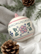 Adorno Navideño Rosa "Casa de la Abuela"