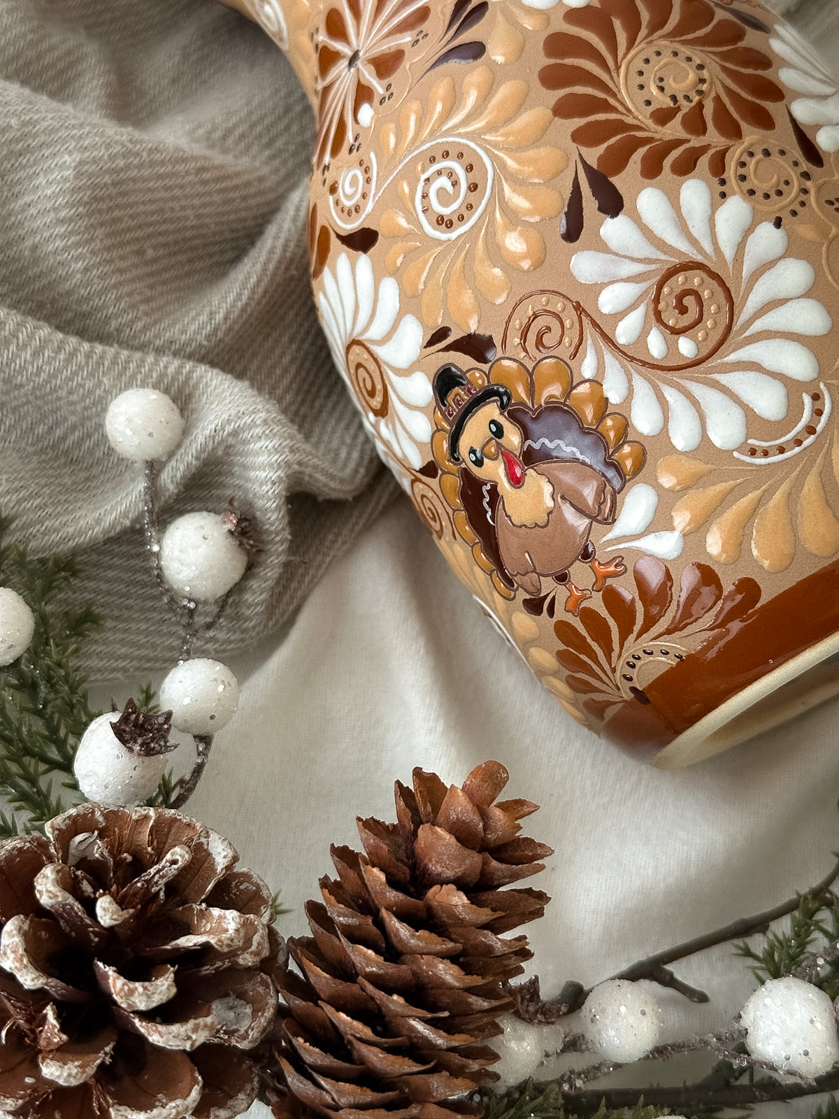 PRE-ORDER "Turkey" Flower Vase (SHIP STARTING DEC 5)