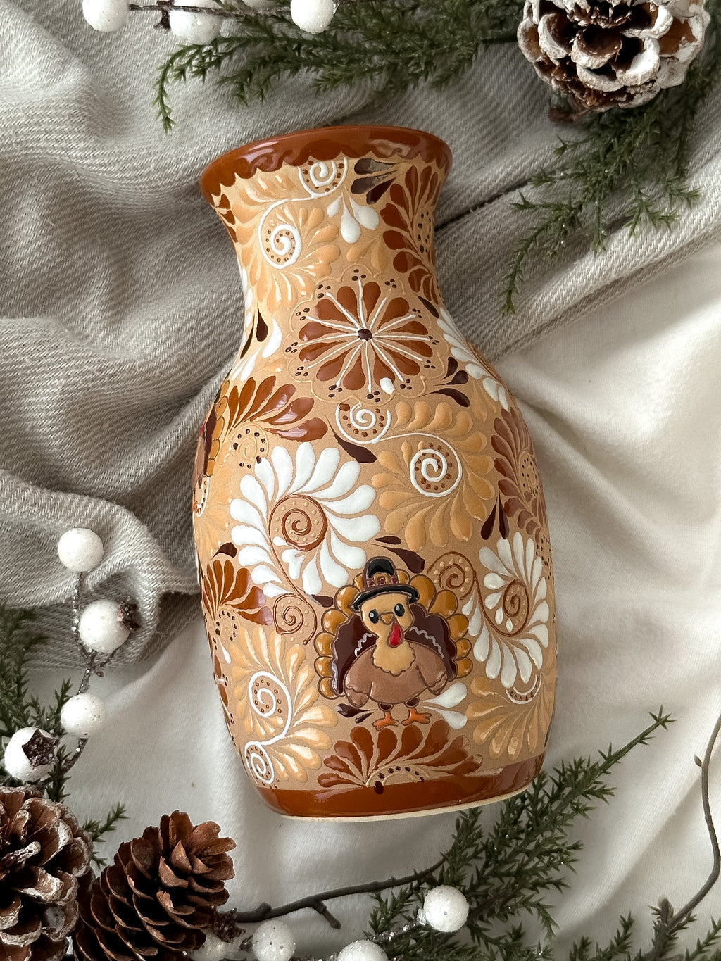 PRE-ORDER "Turkey" Flower Vase (SHIP STARTING DEC 5)