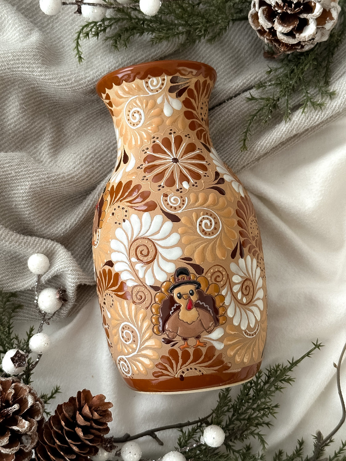 PRE-ORDER "Turkey" Flower Vase (SHIP STARTING DEC 5)
