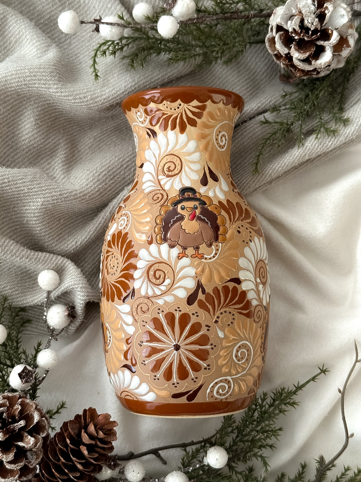 PRE-ORDER "Turkey" Flower Vase (SHIP STARTING DEC 5)