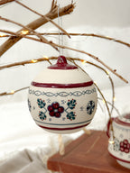 Adorno Navideño Vino Tinto "Casa de la Abuela"