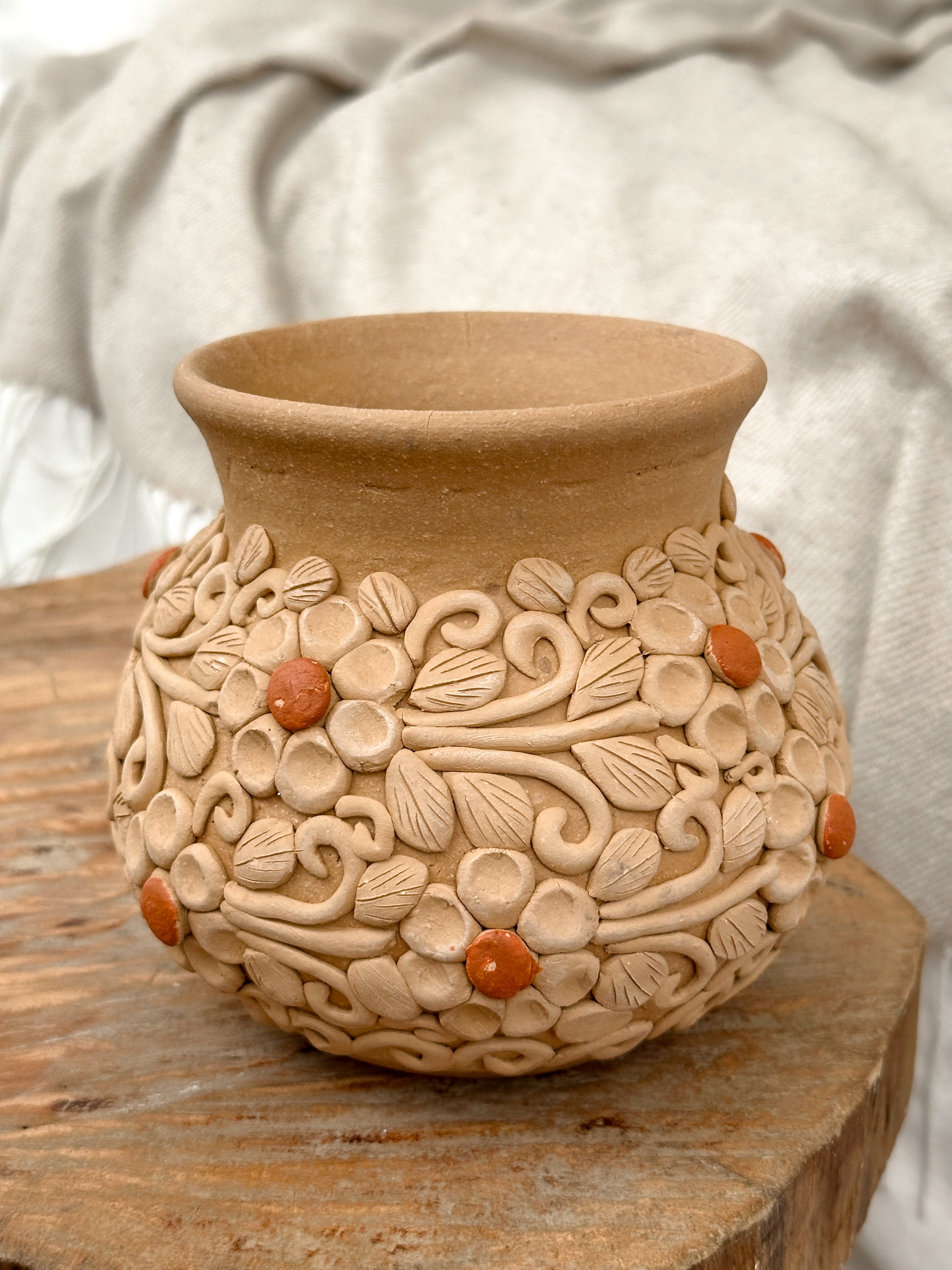 Atzompa Decorative Flower Vase