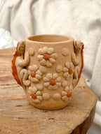 Jarrón decorativo de flores Atzompa