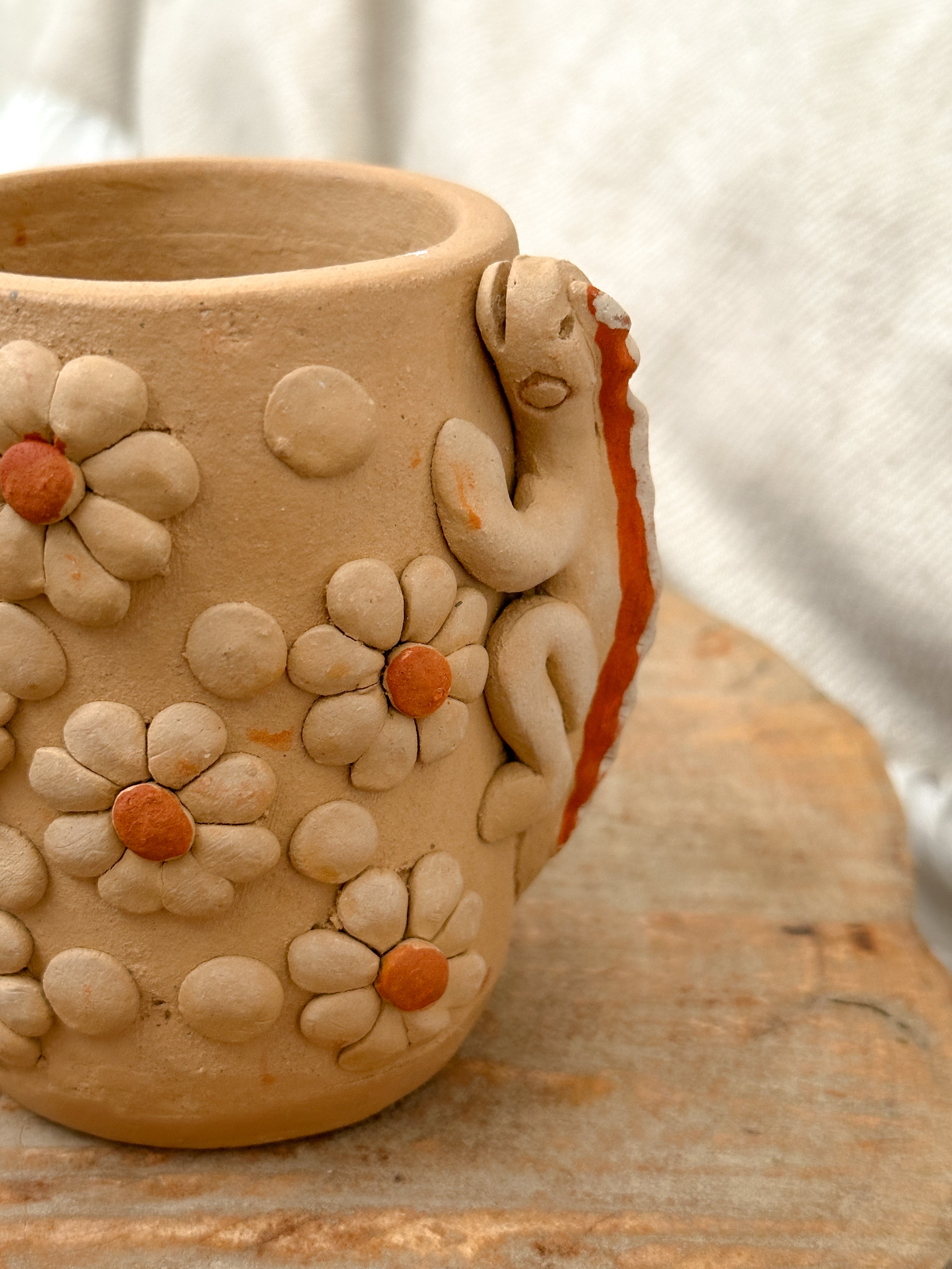 Atzompa Decorative Flower Vase