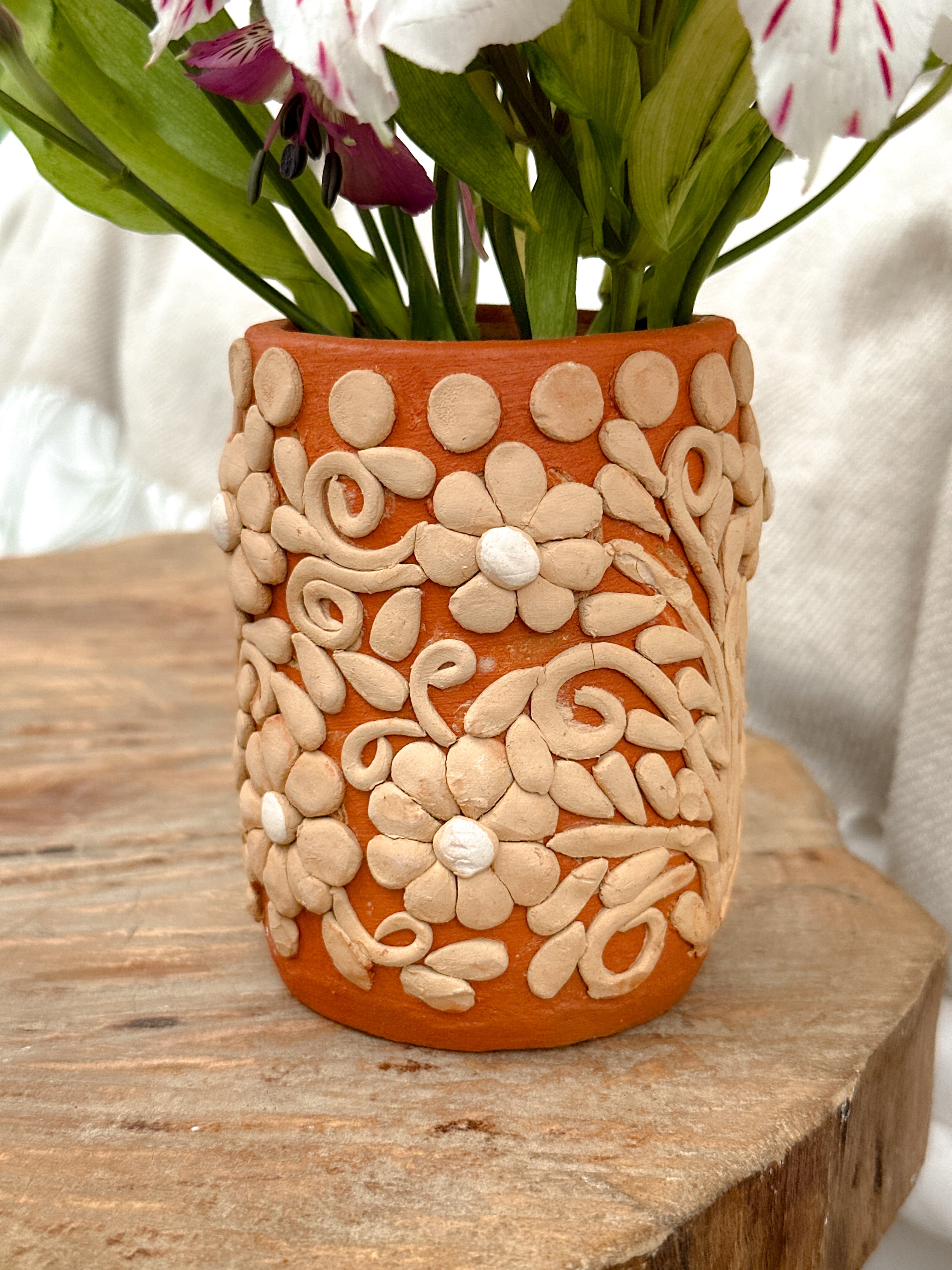 Atzompa Decorative Flower Vase