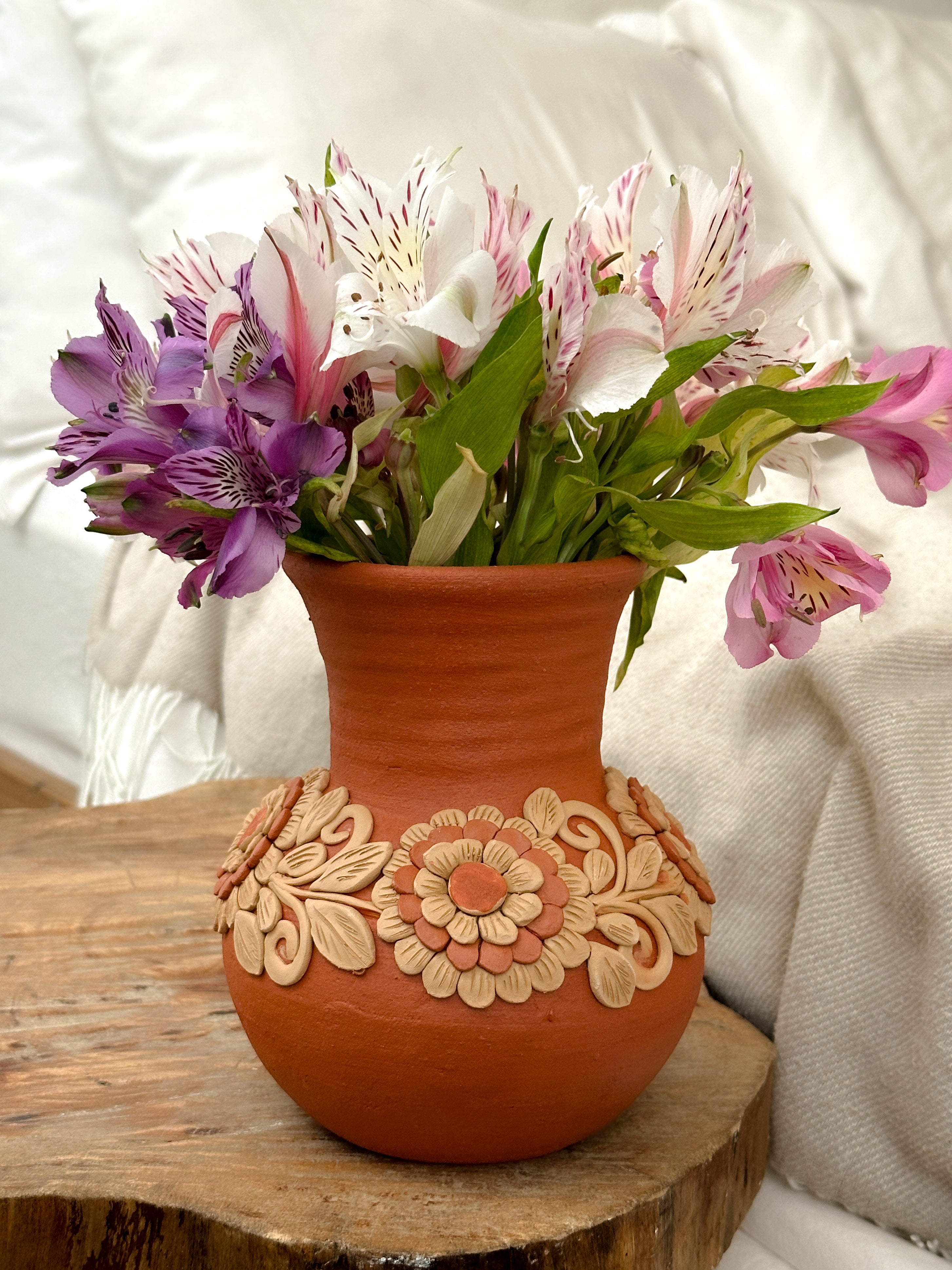 Atzompa Decorative Flower Vase