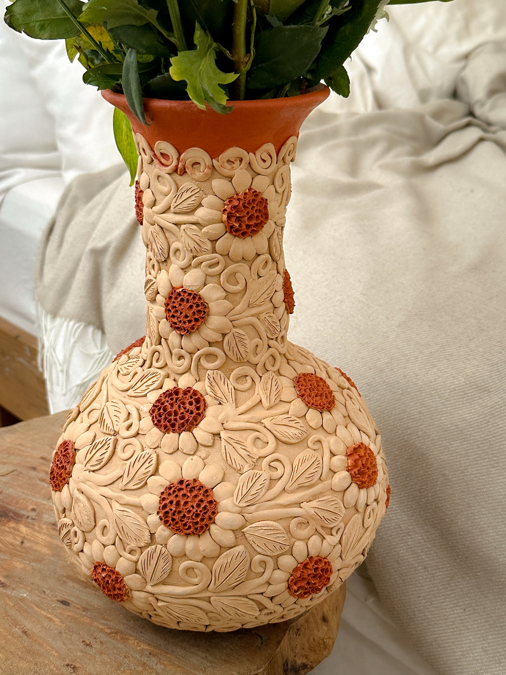 Jarrón decorativo grande Atzompa