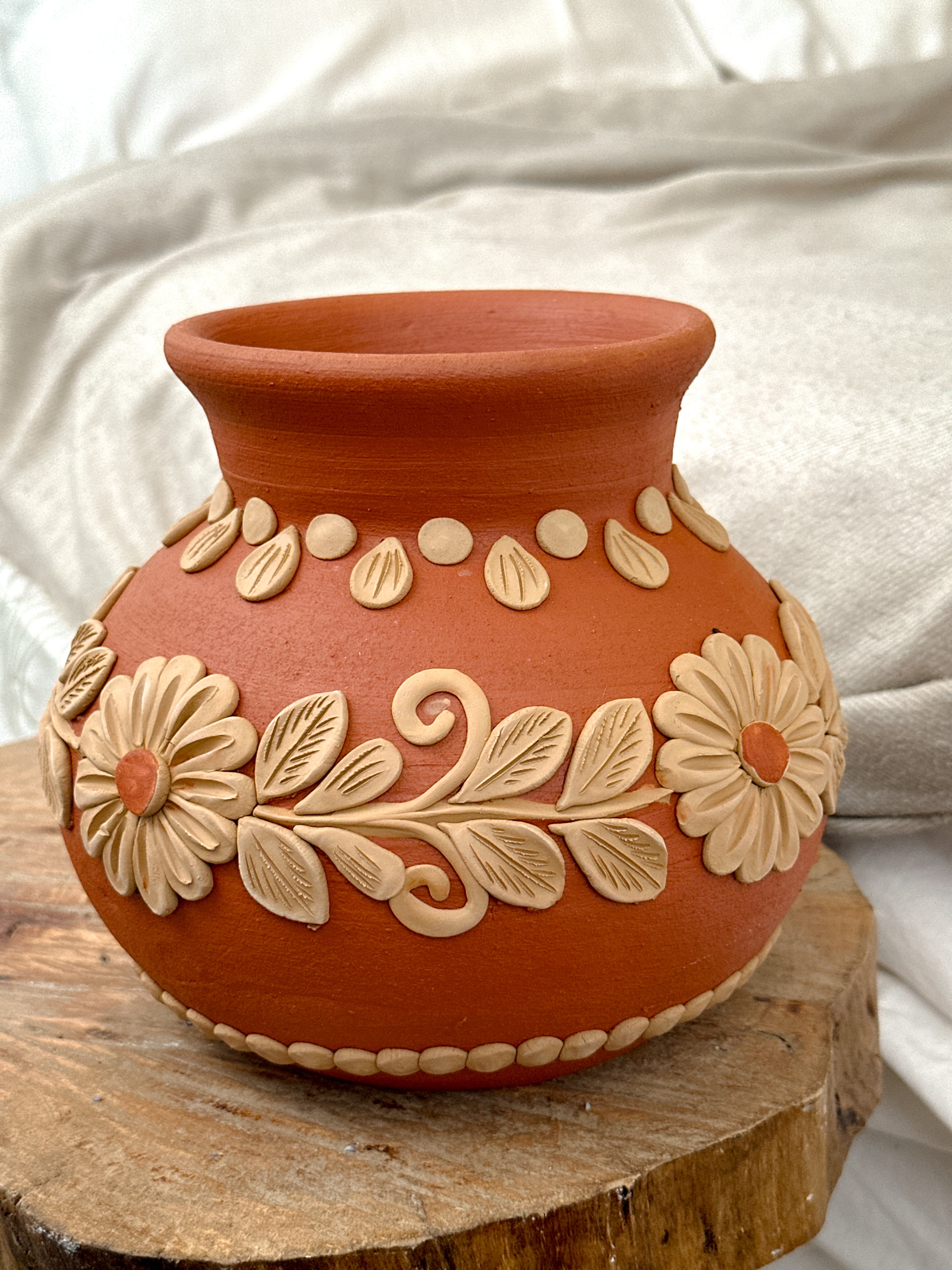 Atzompa Decorative Flower Vase