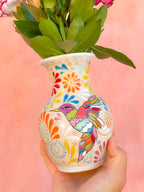 PEDIDO ANTICIPADO Jarrón pequeño de flores con forma de colibrí (ENVÍO EN APROX. 6-12 SEMANAS)