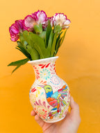 PEDIDO ANTICIPADO Jarrón pequeño de flores con forma de colibrí (ENVÍO EN APROX. 6-12 SEMANAS)