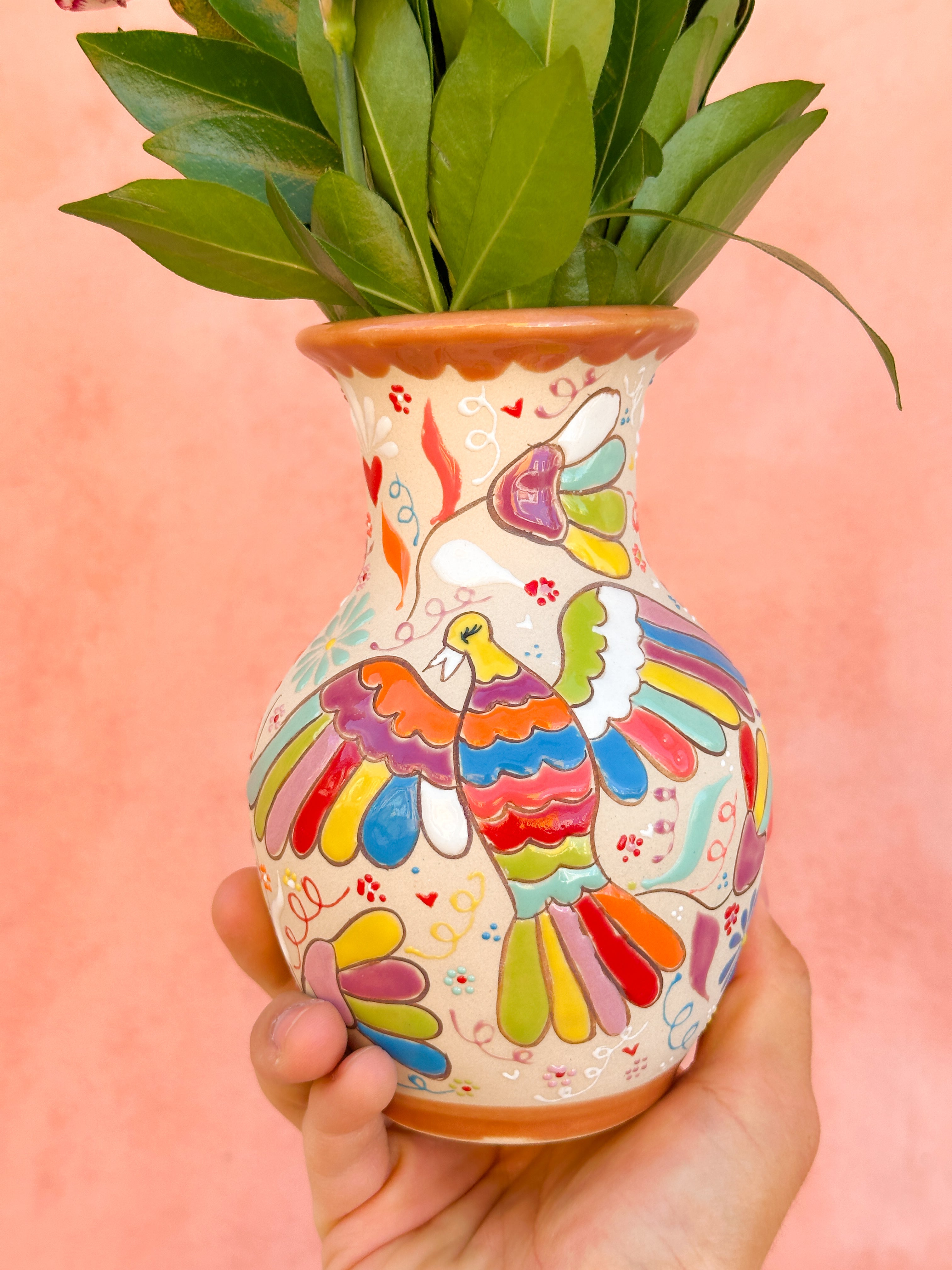 PRE-ORDER Dove Small Flower Vase (SHIPS IN APPROX. 6-12 WEEKS)