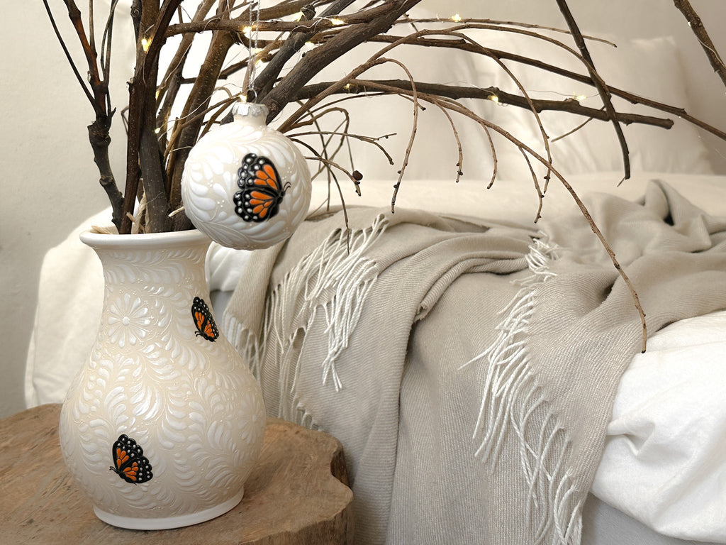 Adorno Navideño "Mariposa Monarca"