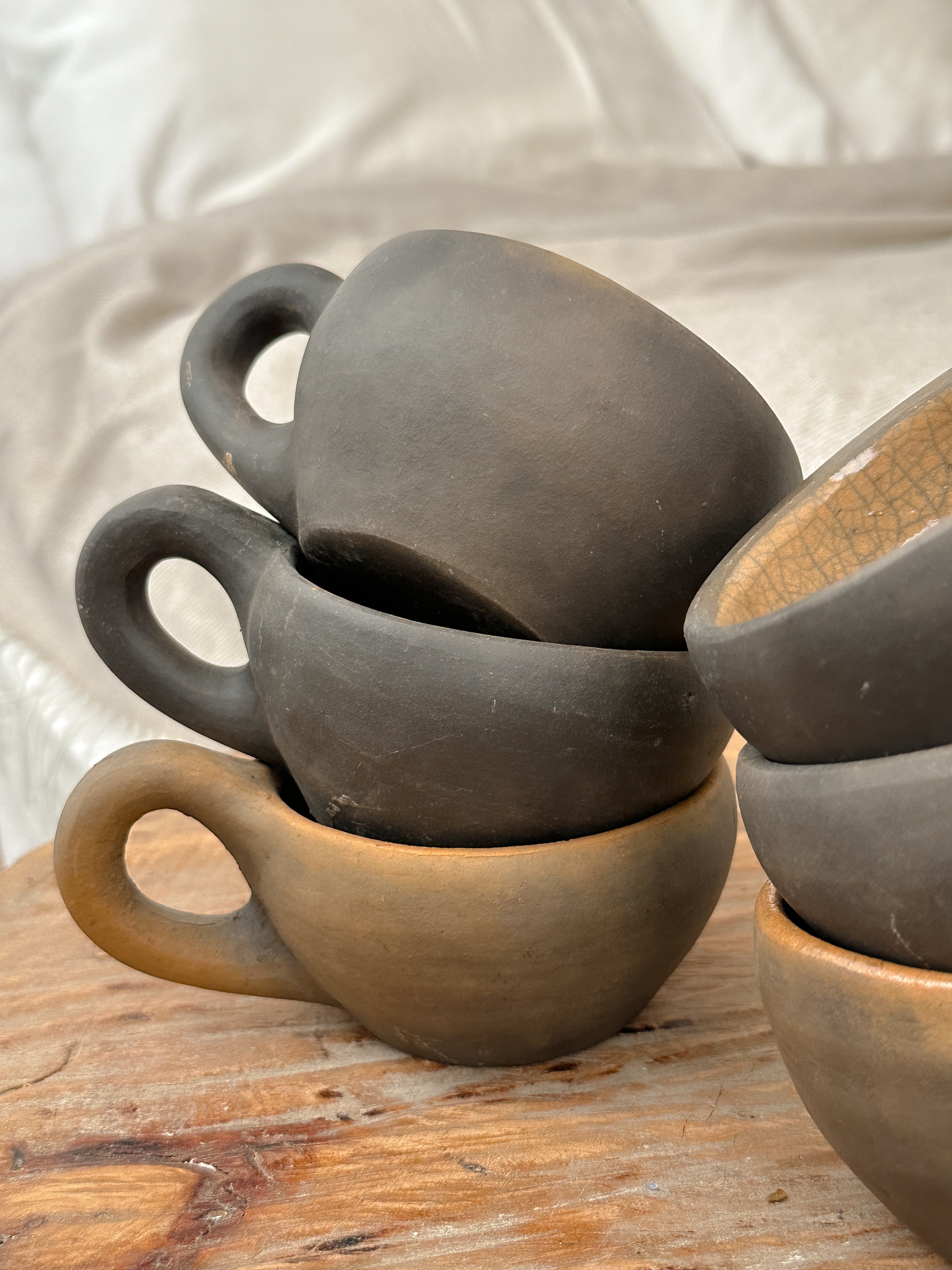 Set of 6 Atzompa Mugs