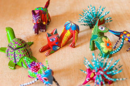 Conjunto de alebrijes