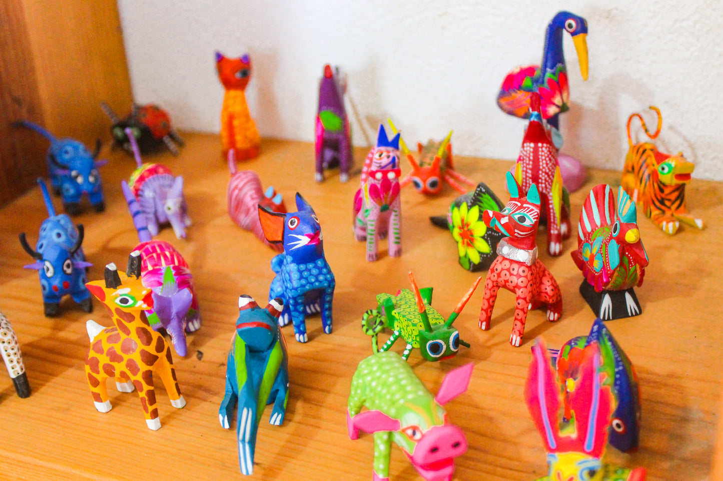 Conjunto de alebrijes