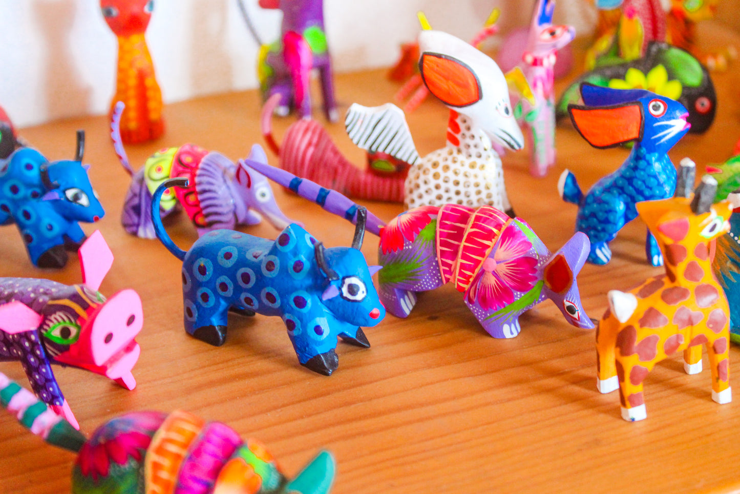 Conjunto de alebrijes