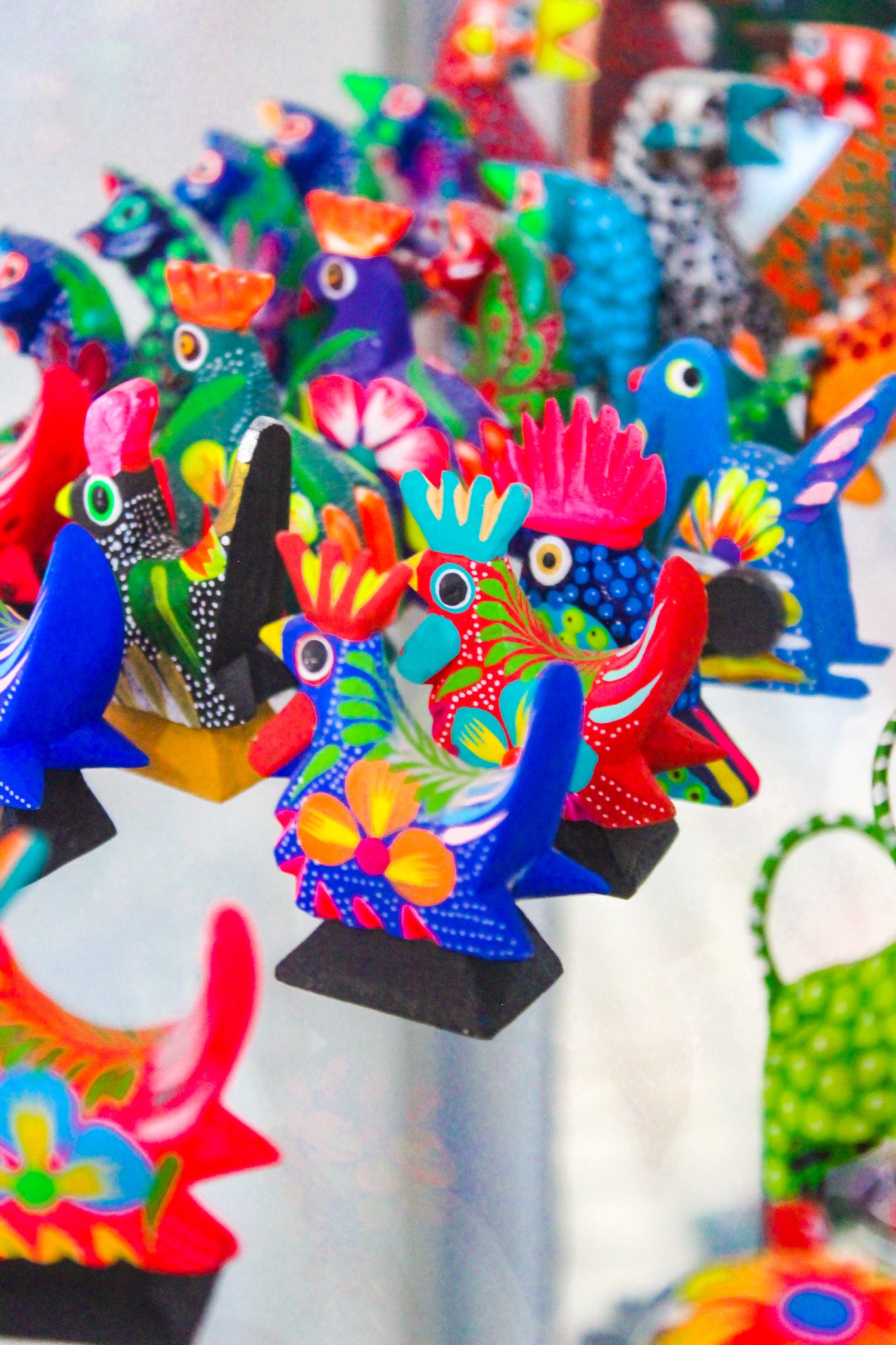 Conjunto de alebrijes