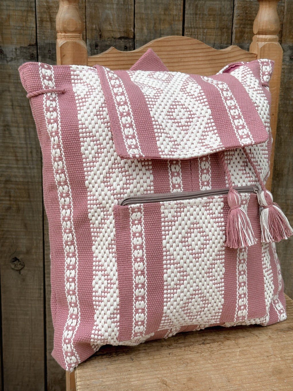 Handwoven Jalieza Backpack