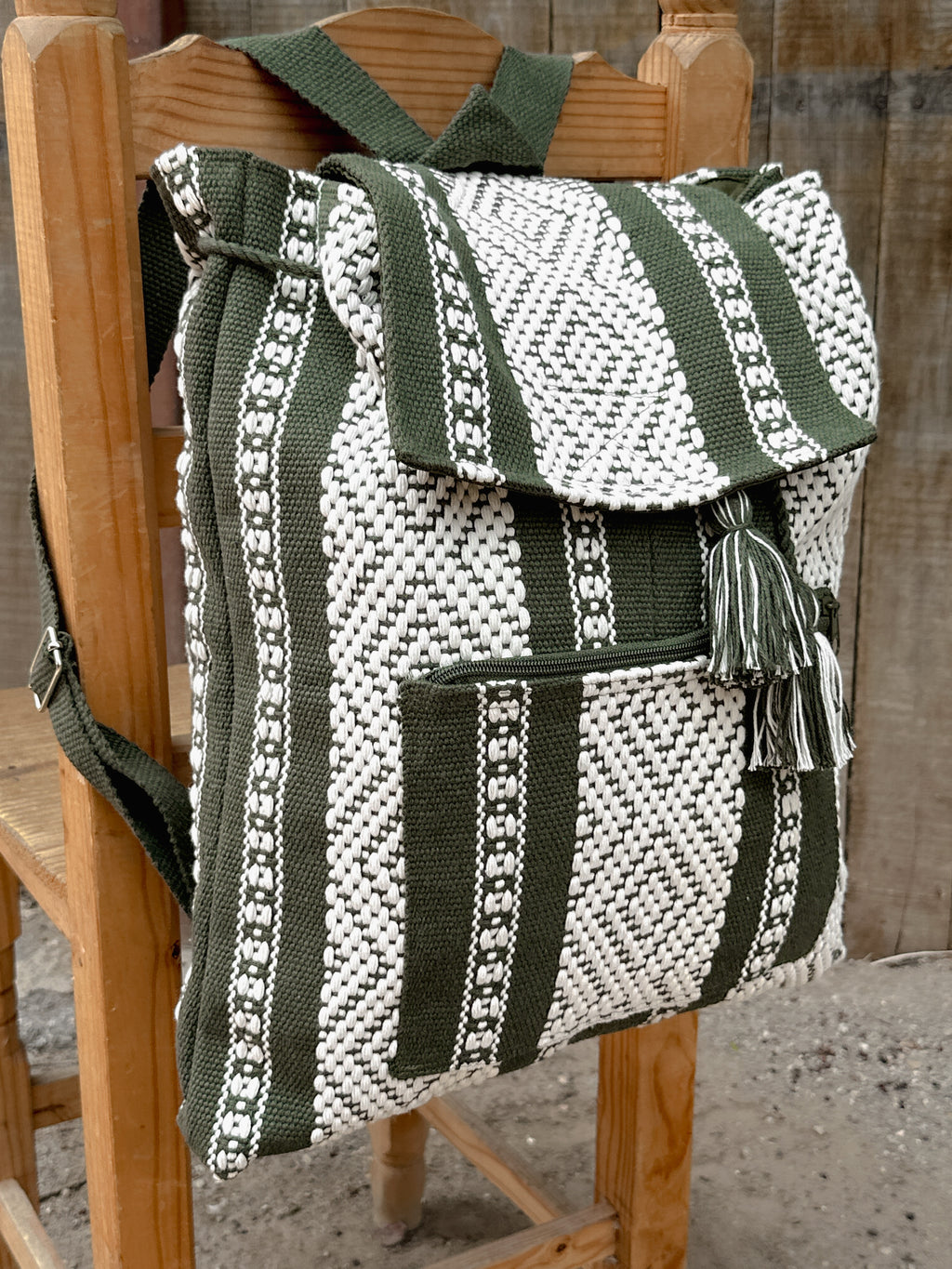 Handwoven Jalieza Backpack