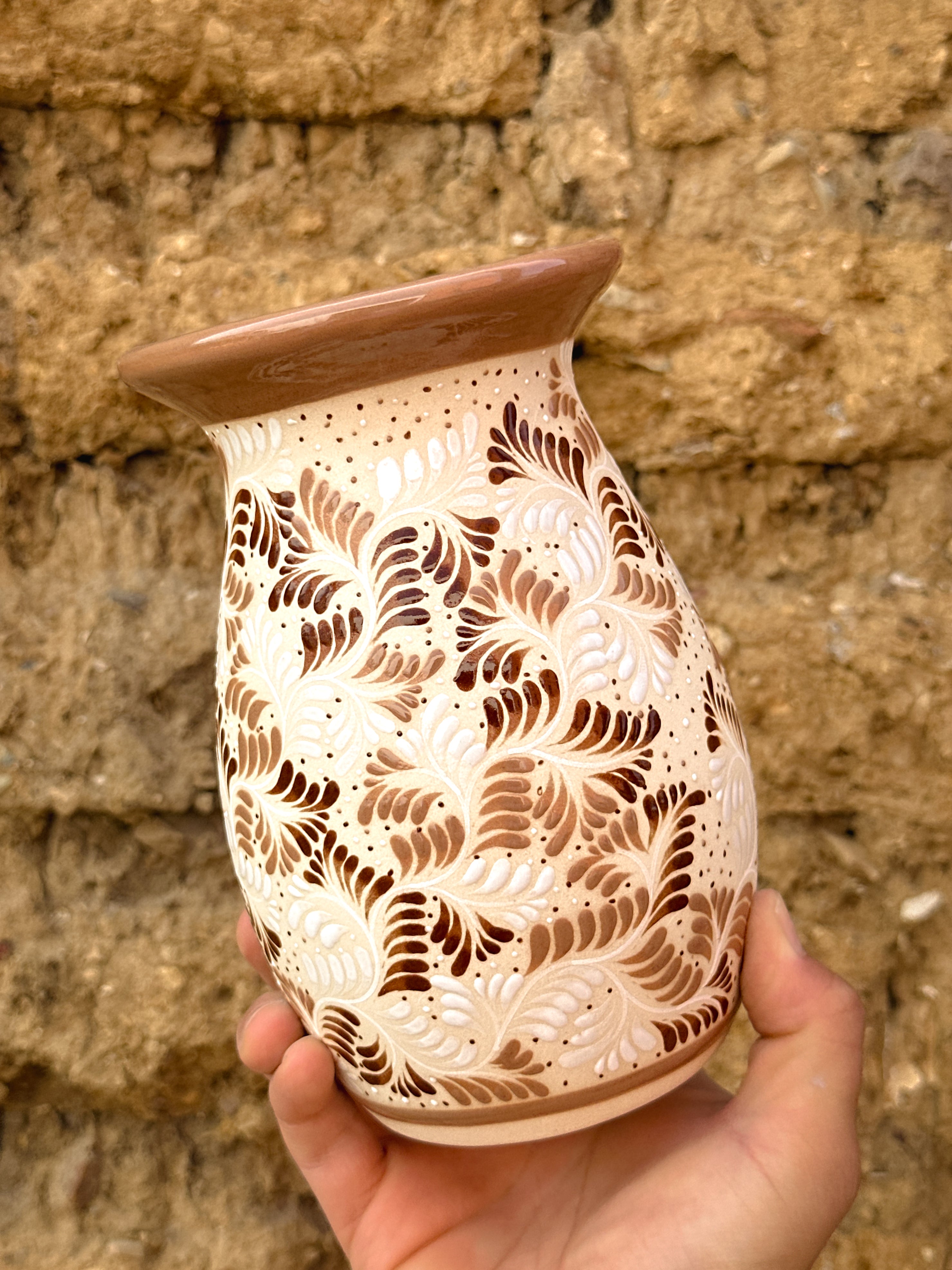 PRE-ORDER Floral Flower Vase (SHIPS IN APPROX. 6-12 WEEKS)