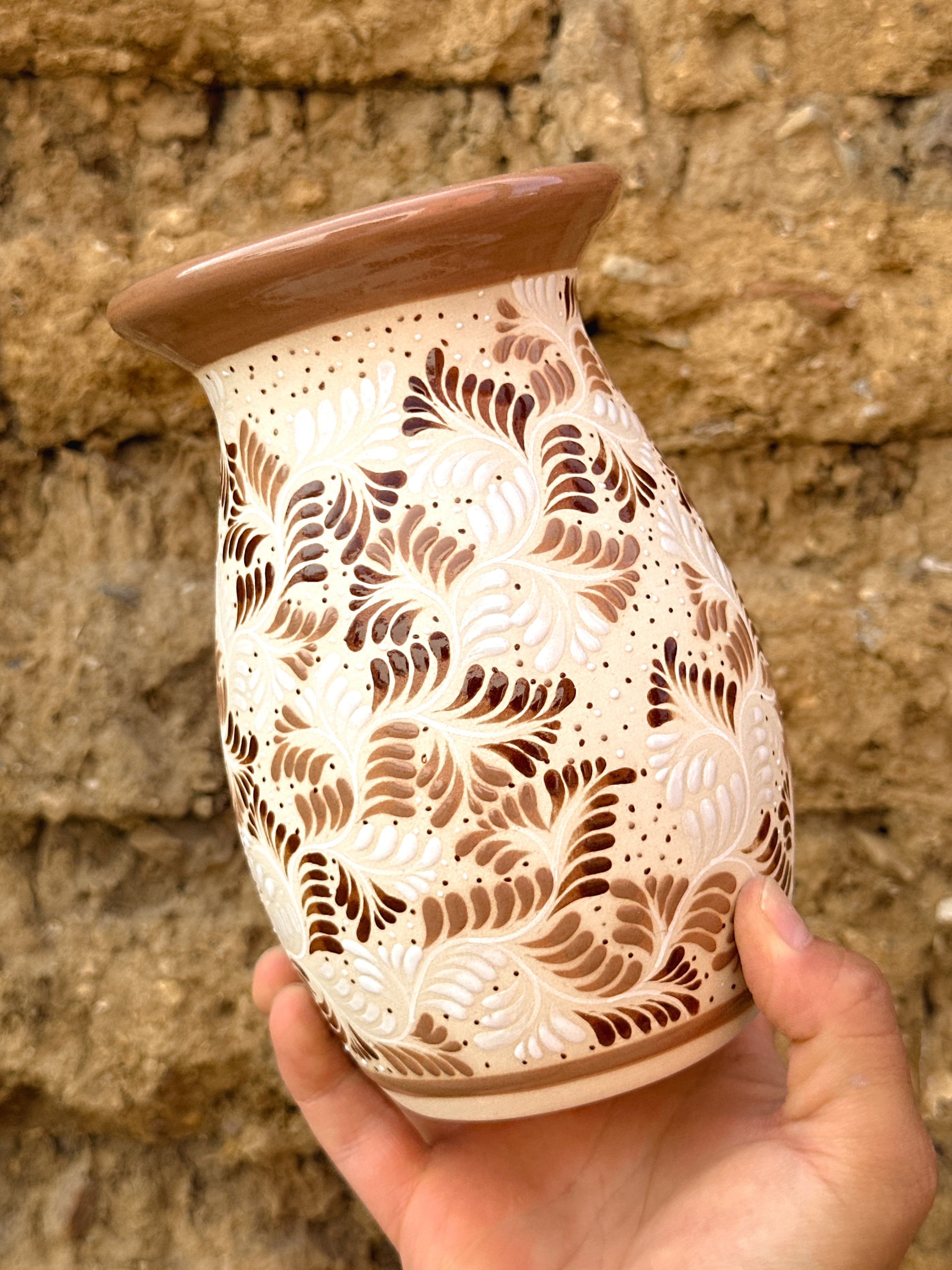 PRE-ORDER Floral Flower Vase (SHIPS IN APPROX. 6-12 WEEKS)