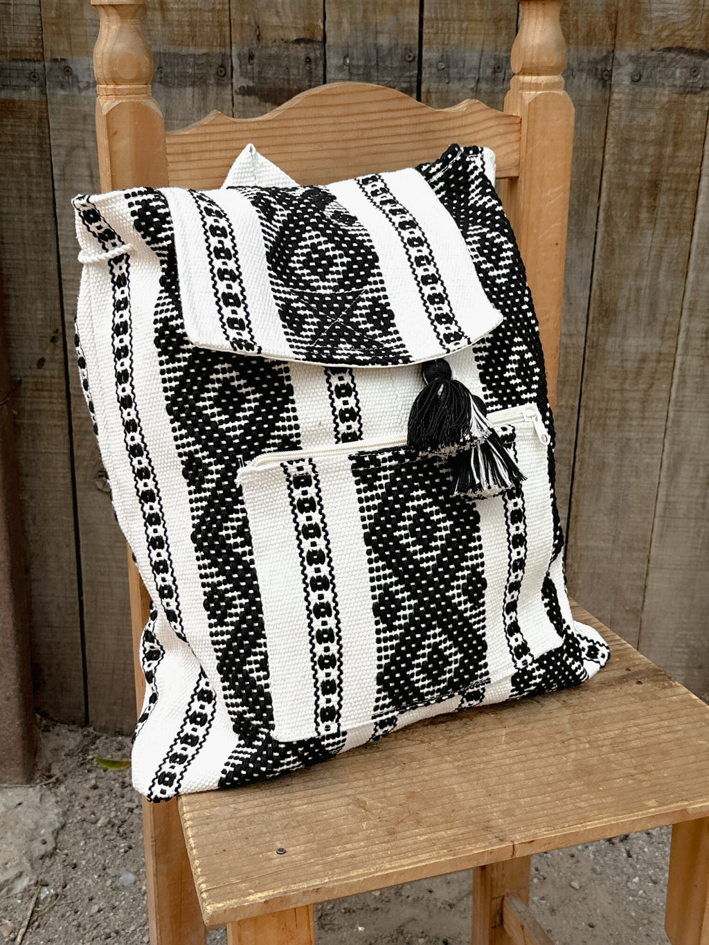 Handwoven Jalieza Backpack