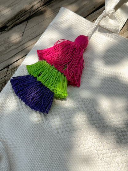 Bolso de mano Jalieza tejido a mano