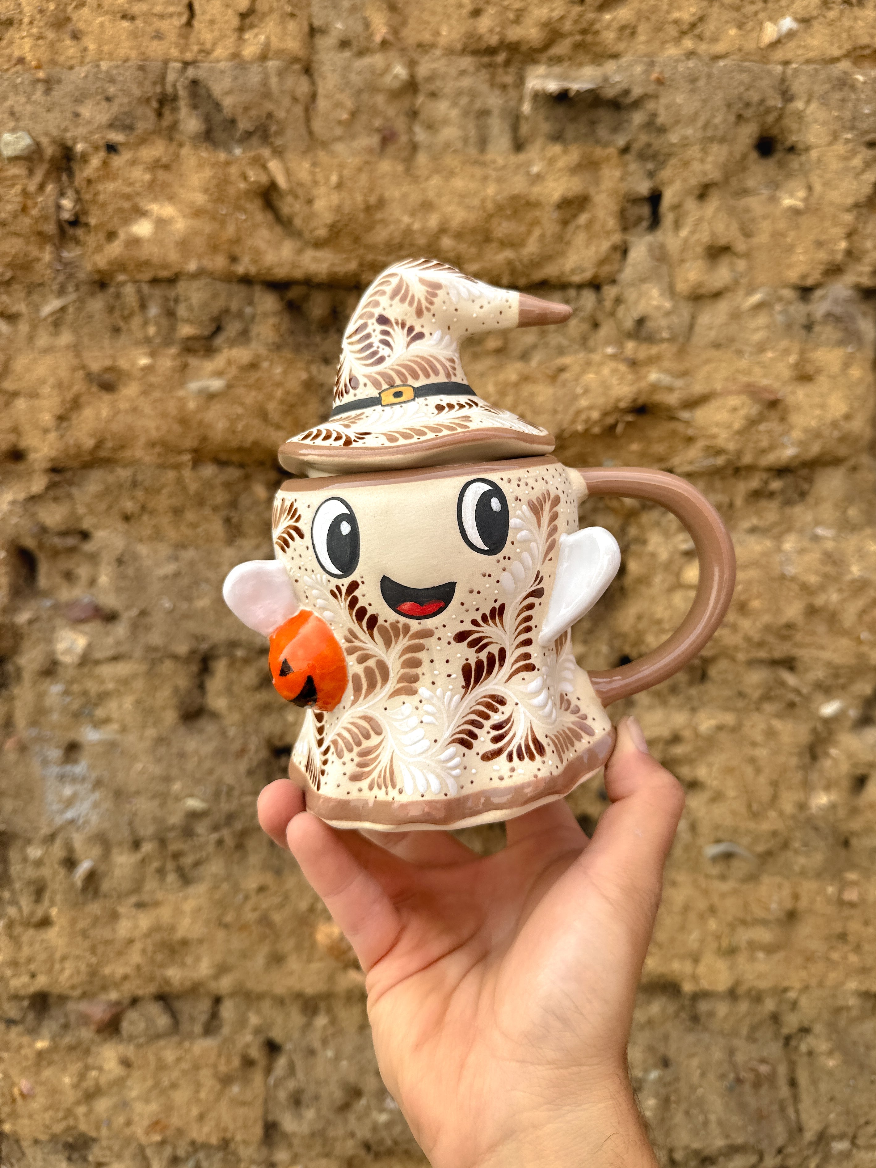 PRE-ORDER Large Ghost Mug (SHIPS IN APPROX. 6-12 WEEKS)