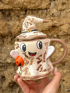 PRE-ORDER Large Ghost Mug (SHIPS IN APPROX. 6-12 WEEKS)