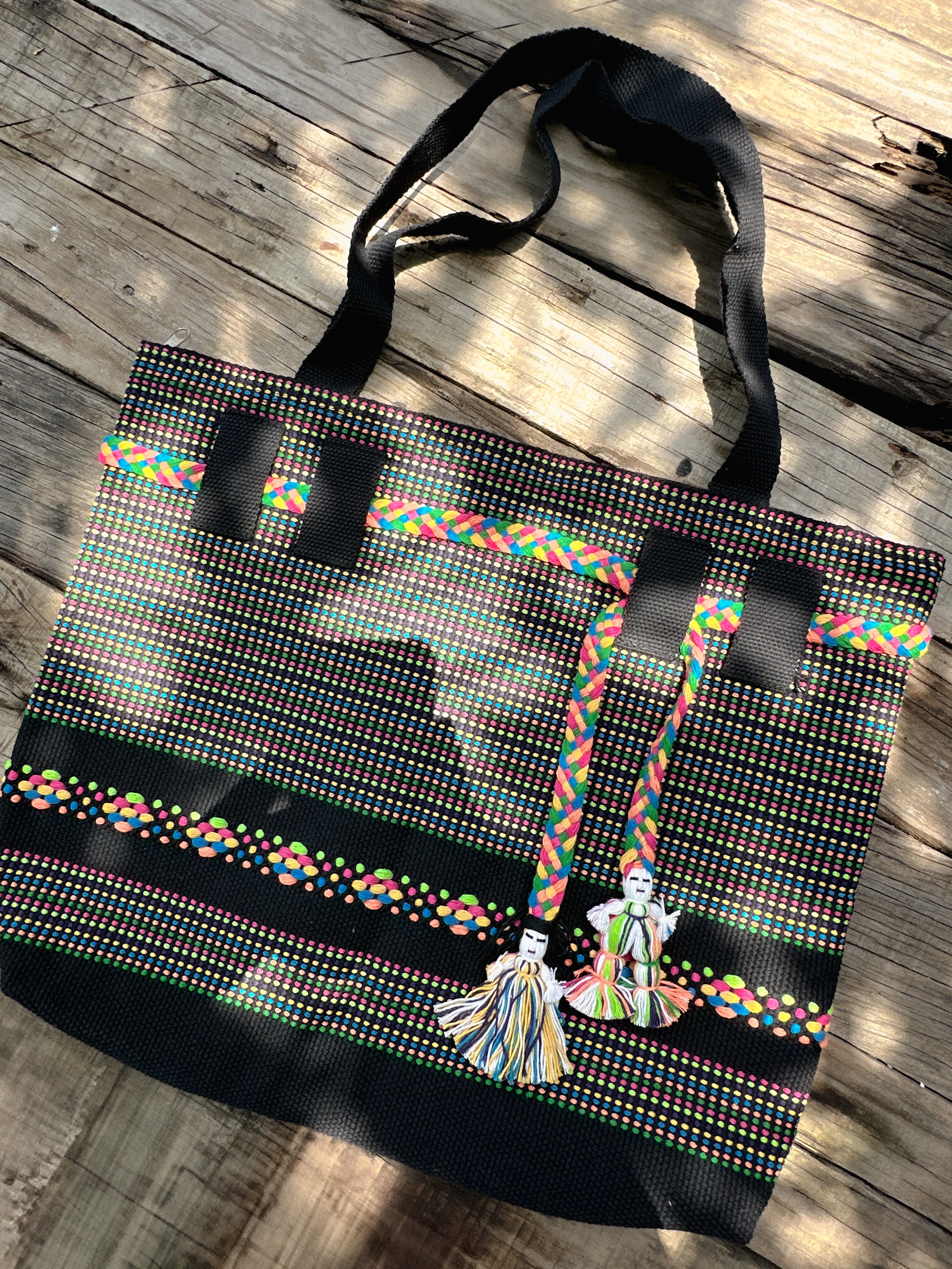Handwoven Jalieza Tote Bag