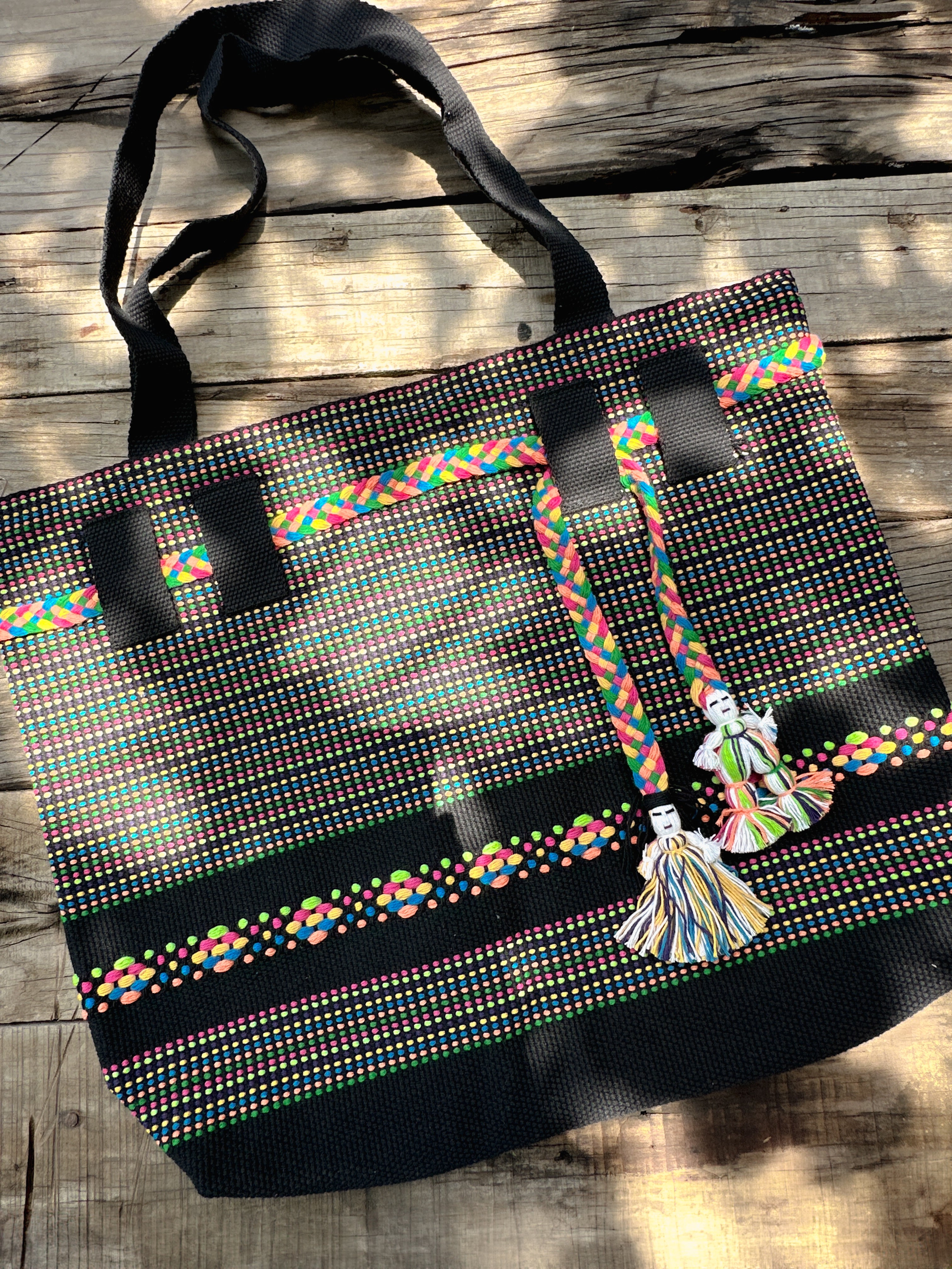 Handwoven Jalieza Tote Bag
