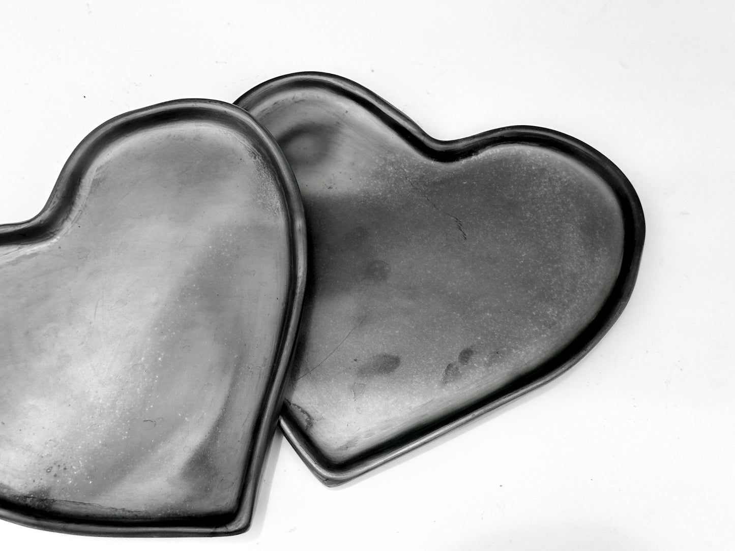 Black Clay Multipurpose Heart Tray