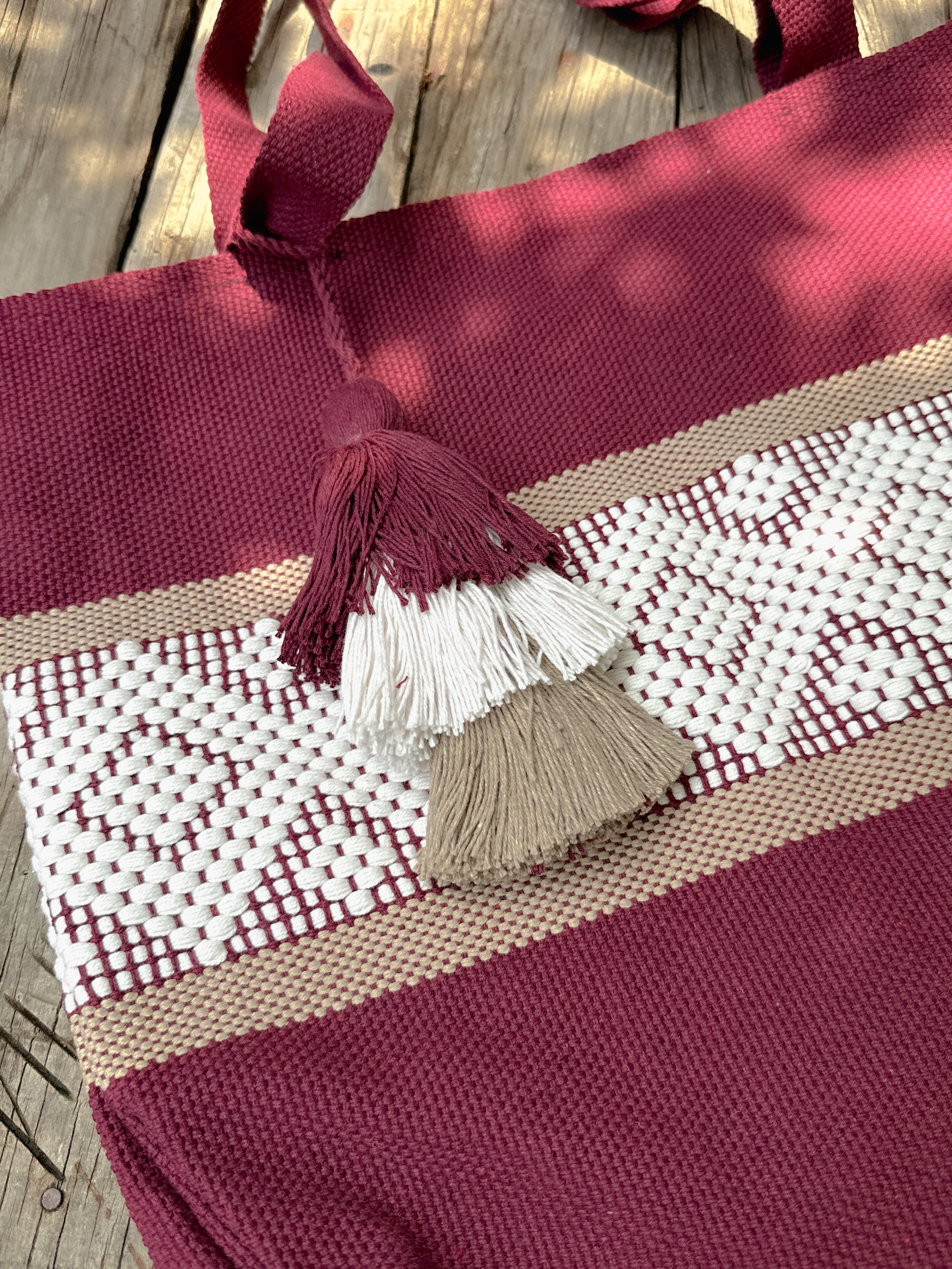 Handwoven Jalieza Tote Bag