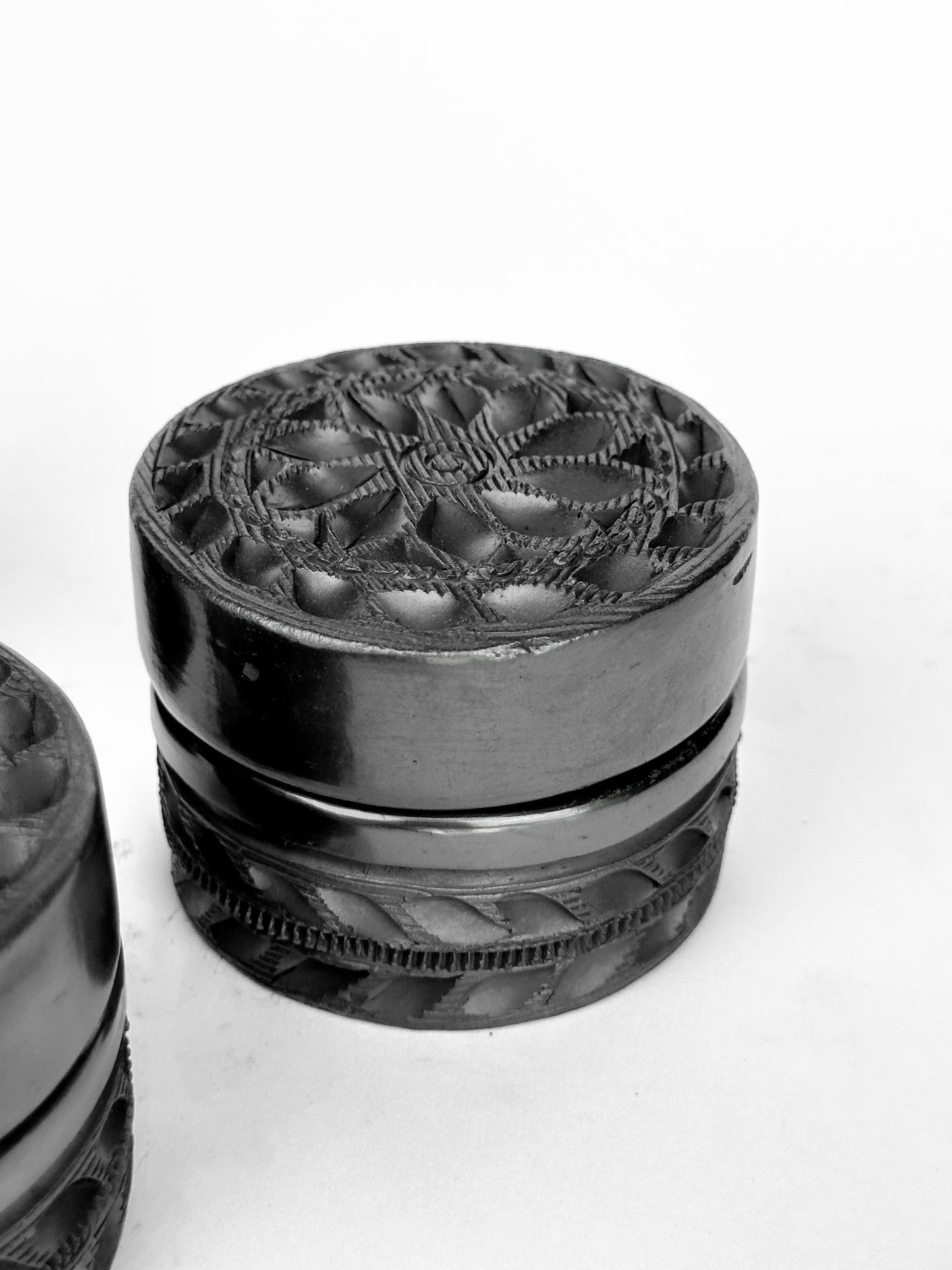 Black Clay Jewelry Box