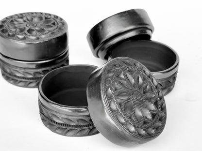 Black Clay Jewelry Box