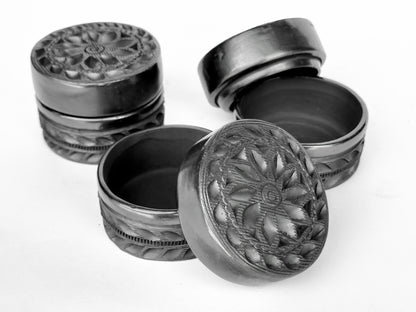 Black Clay Jewelry Box