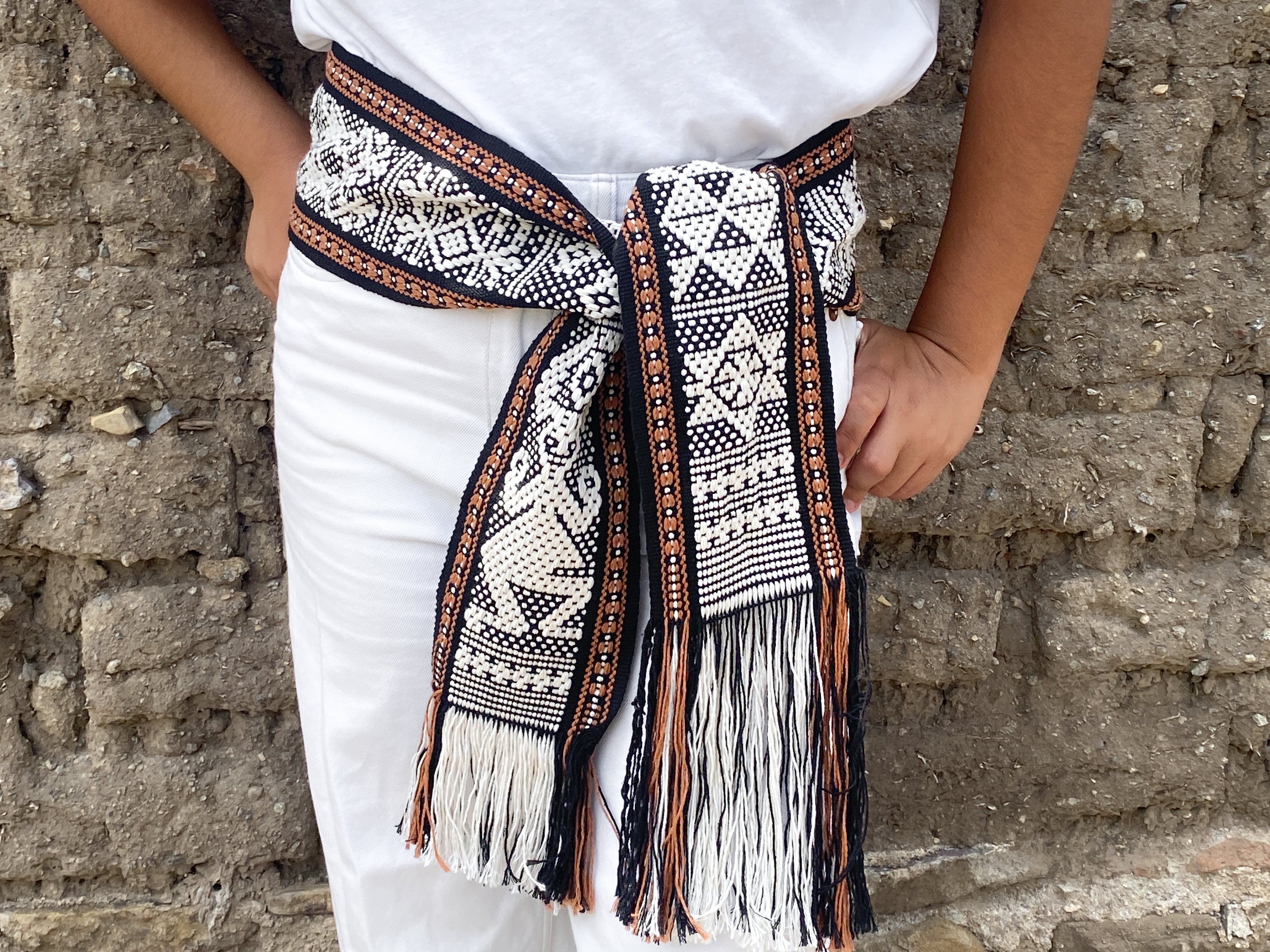 Mexican Tradicional Handwoven Belt