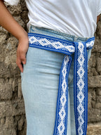 Mexican Tradicional Handwoven Belt