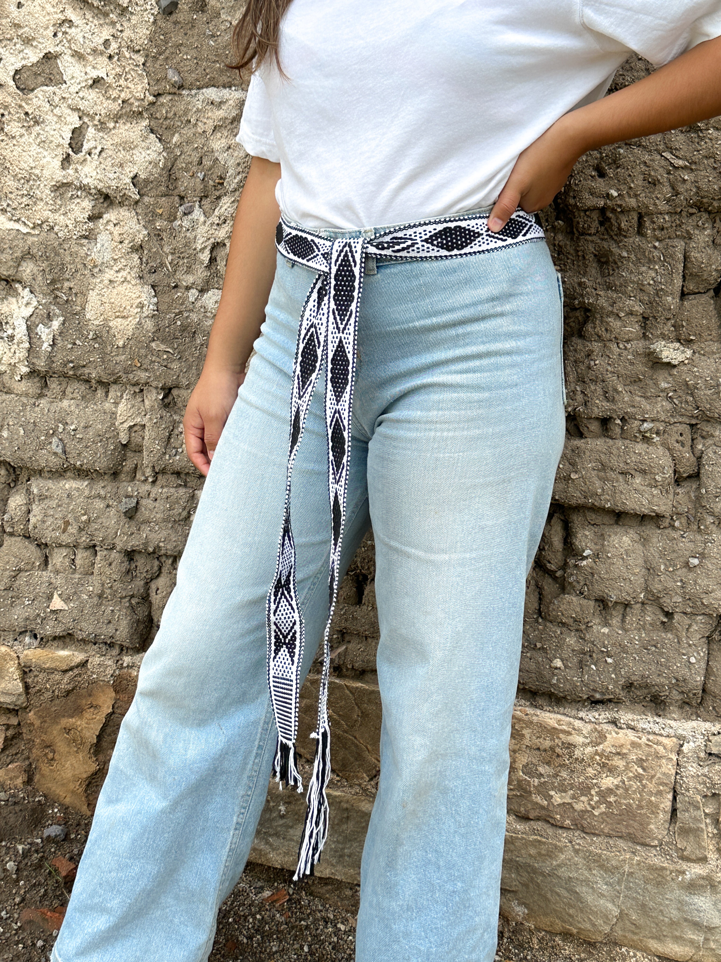 Mexican Tradicional Handwoven Belt