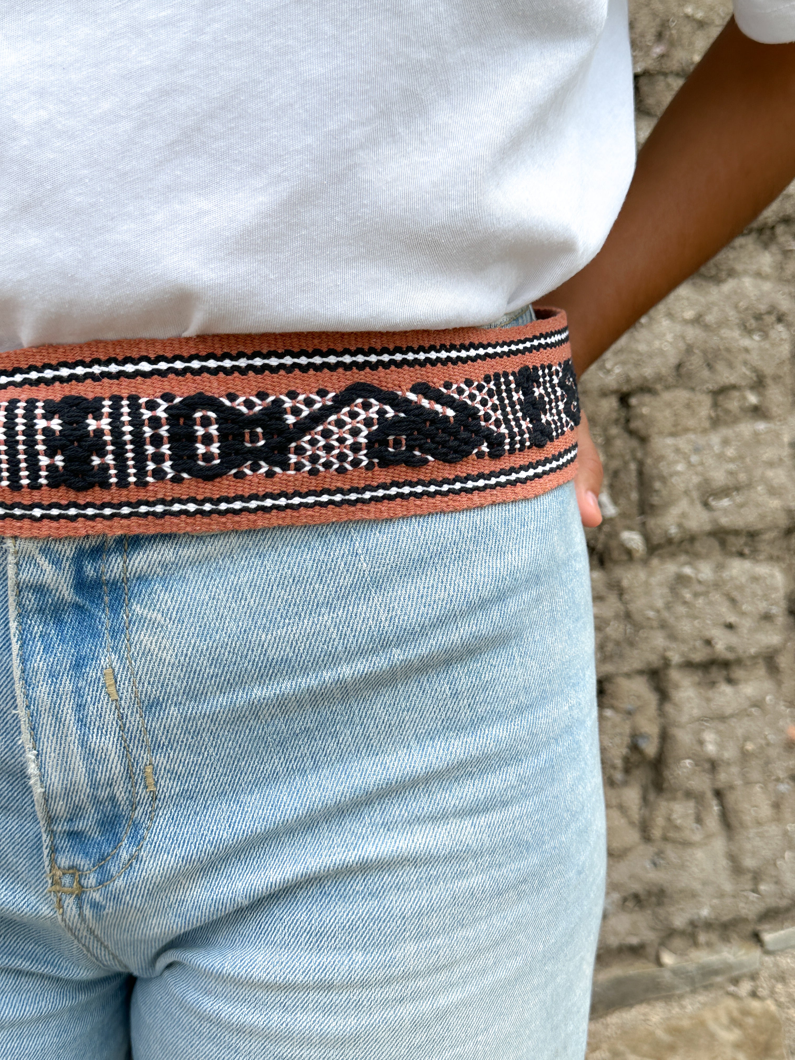 Mexican Tradicional Handwoven Belt