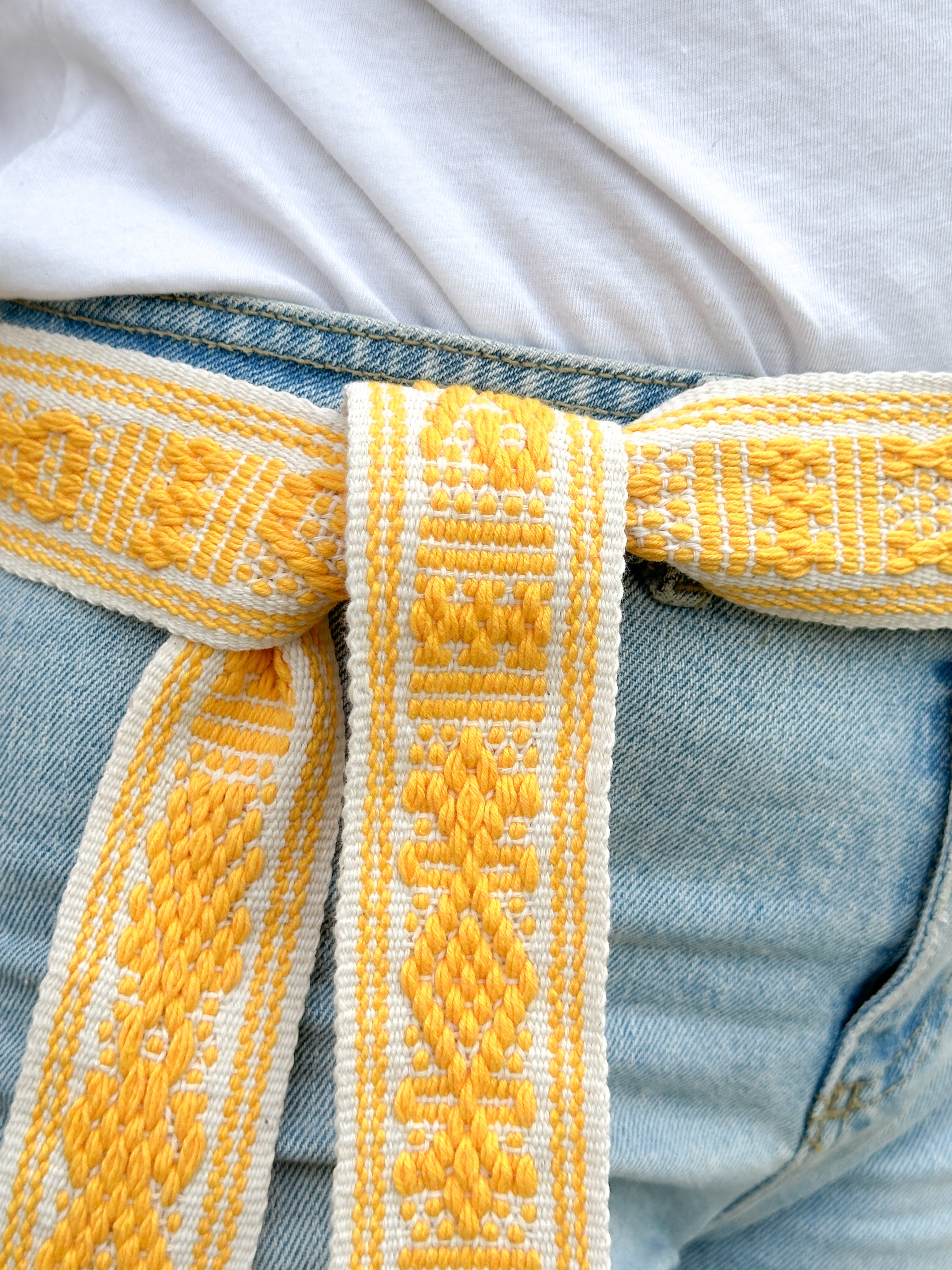 Mexican Tradicional Handwoven Belt