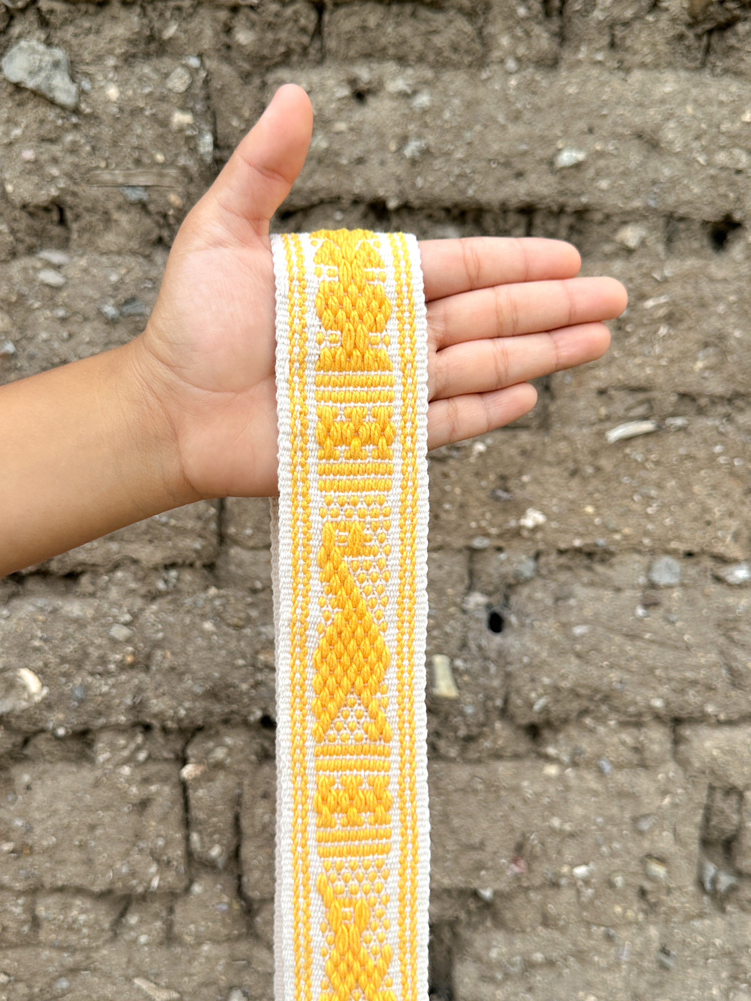 Mexican Tradicional Handwoven Belt